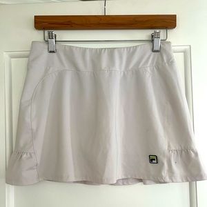 White Fila tennis or golf skort - Size M